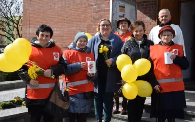 Wolontariusze Caritas wsparli akcję Pola Nadziei